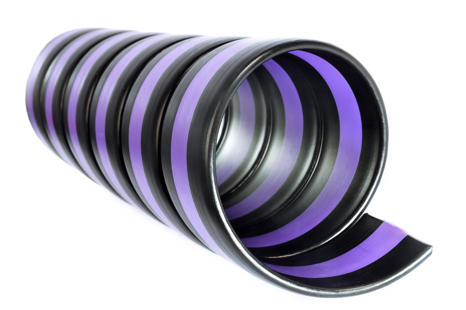 10m lang Kabelspirale Safeplast Safe-Spirale DUO Kabelschutz Schlauchschutz-Spirale /Ø 16 mm schwarz-gelb